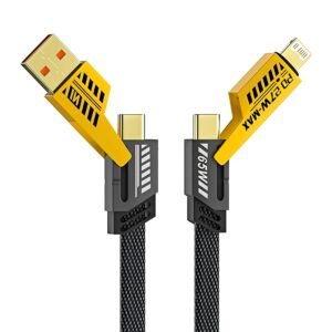 Cablix 4-in-1 Data Cable with Mainline 65W Fast Charging