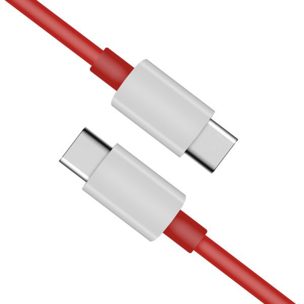 Cablix 65W USB C to USBC SuperVOOC Charging Cable (1.2m, Red) - Image 2