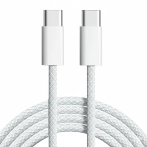 240W USB C to USB C Cable for Apple MacBook, iPhone, iPad | Fast Charging Power Delivery, Type-C PD Cable Compatible with MacBook Pro, iPhone 15, iPad Pro | 1m Durable Braided Cable